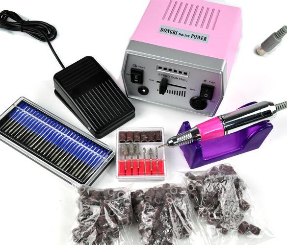 Electric Set Pro Nail Art Drill File Improved +Manicure  